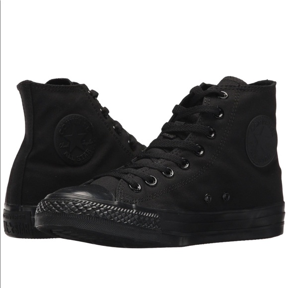 Converse Chuck Taylor All Star Hi Black Monochrome